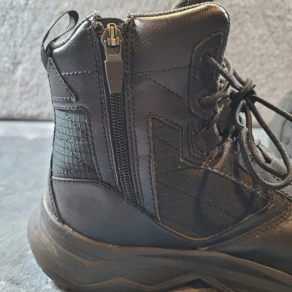 Under Armour Micro G Valsetz Side Zip Tactical Boots Black 3025579-001 Mens 9.5
